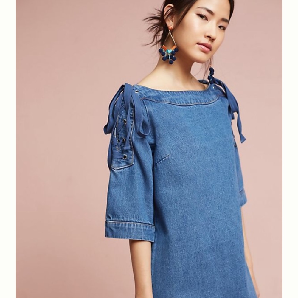 Anthropologie Denim dress
